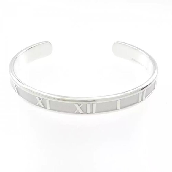 Authentic Tiffany Atlas Cuff Bangle - Picture 1 of 2